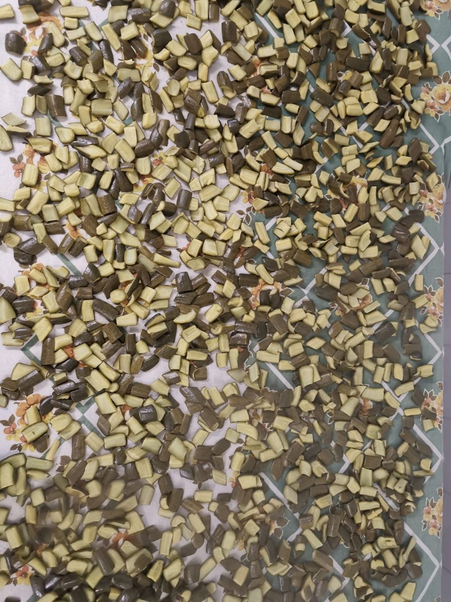 Verdure fresche pronte per la lavorazione